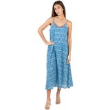 Isla Bonita By Sigris Dolge obleke Dolga Midi Obleka Modra Cene