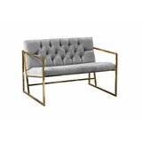 Atelier Del Sofa sofa dvosed oslo gold grey Cene