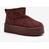 Boto Suede Platform Snow Boots Brown Corcoran | shoptok.hr
