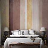  Foto tapeta - Striped pattern - abstract background in stripes of different colours with gold pattern 250x175 Standard | shoptok.hr