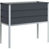  Sadilica Antracit 100 x 45 x 90 cm Cinkani čelik | shoptok.hr