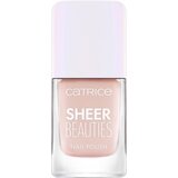 Catrice Sheer Beauties Nail Polish lak za nokte s prozirnim efektom 10.5 ml Nijansa 020 roses are rosy Cijene
