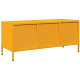 TV ormarić boja senfa 101,5x39x43,5 cm čelični | shoptok.hr