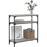  Konzolni stol siva boja hrasta 75x29x75 cm konstruirano drvo | shoptok.hr