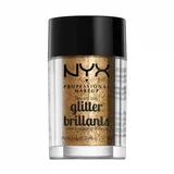 NYX Professional Makeup šljokice za lice i tijelo – Face & Body Glitter – Bronze (GLI08)