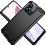 Carbon Case maskica za XIAOMI Redmi 12C crna | shoptok.hr