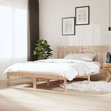 The Living Store Posteljni okvir 120x190 cm trden les - Posteljni Okvir, (21526898) Cene