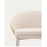 Kave Home Barski stol v bež in naravni barvi (višina sedeža 65 cm) Eamy – | Shoptok.si