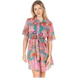 Isla Bonita By Sigris Kratke obleke Obleka Rožnata | Shoptok.si