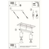  Sollux SL.0728 - Spot svetiljka RING 2xGU10/10W/230V | Eponuda.com