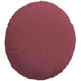  Jastučići za sjedenje 2 pcs Vinska crvena Ø80 x 29 cm tkanina | shoptok.hr