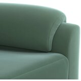  Set sofe 3 pcs Morska zelena Baršun - zelena boja mora 1-sjedalo + 2-sjedalo (140 cm) + 3-sjedalo | shoptok.hr