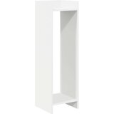  Stalak za biljke s policom 2 pcs Bijeli 30 x 30 x 100 cm | Eponuda.com