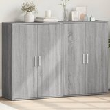 vidaXL Komoda 2 kosa siva sonoma 60x31x84 cm inženirski les | Shoptok.si