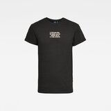 G-star T-shirt - Chest text graphic r t black Cene