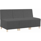  Modularna sofa bez naslona 3 pcs Tamno siva 55 x 74 x 82 cm | Eponuda.com