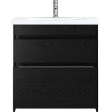  Set namještaja za kupaonicu Crni hrast 81 x 40 x 84,5 cm | Eponuda.com