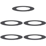  Pogodno za ravne drvene prstenove 5 pcs Crna Ø50 / 80 cm Čelik | Eponuda.ba
