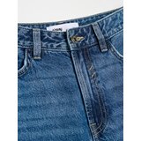 Sinsay Wide straight leg traper hlače s efektom ispranosti | shoptok.hr