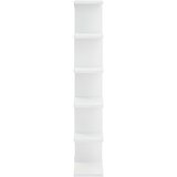  Zidna polica Bijela 70 x 17 x 101 cm Prerađeno drvo | shoptok.hr