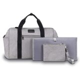 Lionelo torba za mamice Ida, Grey Concrete | Shoptok.si