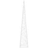  Akrilni ukrasni stožac s LED svjetlima plavi 60 cm | shoptok.hr