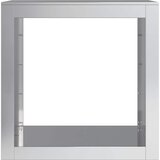  Stalak za drva za ogrjev 60 x 40 x 60 cm od pocinčanog čelika | Eponuda.ba
