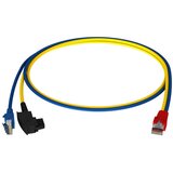 Homeway Y-Patchkabel LAN/TAE modro/rumeno, 1,0m, HCAHNG-B2404-A010, (20786971) | Shoptok.si