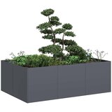  Sadilica antracit 120x80x40 cm od čelika Cijene