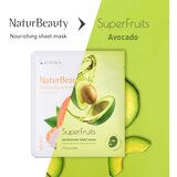 KORIKA SuperFruits Avocado - Nourishing Sheet Mask hranilna tekstilna maska Avocado 25 g | Shoptok.si