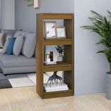 Ormarić za knjige / pregrada boja meda 40x30x103,5 cm borovina | shoptok.hr