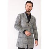 Dewberry PLT8398 MEN'S COAT-PLAID-BLACK | Shoptok.si