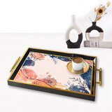 Aberto Design Poslužavnik TPA9798 50 x 29 x 3.5 cm, Šareni u