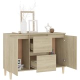  Komoda boja hrasta sonome 101x35x70 cm od konstruiranog drva | shoptok.hr