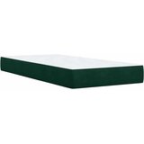 Box spring krevet s madracem tamnozeleni 90x190 cm baršunasti | shoptok.hr