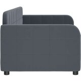 vidaXL Dnevni krevet tamnosivi 80 x 200 cm baršunasti | shoptok.hr