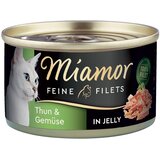 Miamor Feine Filets 6 x 100 g - Bela tuna & zelenjava v želeju Cijene