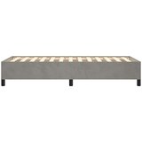  Posteljni okvir svetlo siv 80x200 cm žamet, (20724270) | Shoptok.si