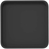  Kvadratna posuda za cvijeće 6 pcs Crna 36 x 36 x 2.5 cm | shoptok.hr