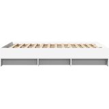  Okvir za krevet bijeli 135x190 cm konstruirano drvo | shoptok.hr