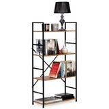 Modern Home Velika etažera s 4 policami loft stil, (5000289725) | Shoptok.si