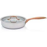 Metalac Matalac inox tiganj sa staklenim poklopcem 24cm