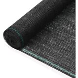 vidaXL Teniška zaščitna mreža HDPE 1,2x50 m črna Cene