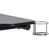 Livetastic GAMING MIZA kovina, leseni material črna | Shoptok.si