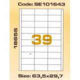 Utility Etikete 63,5 x 29,7 mm | Shoptok.si