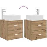  Set namještaja za kupaonicu 2 kom. Hrast artisan | shoptok.hr
