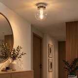  Plafonsko svetlo ELIAS 1xE14/5W/230V Ø 13 cm matni hrom/prozirno staklo | Eponuda.com