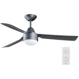  BAYSIDE 531017 - Plafonski ventilator MEGARA 2xE14/15W/230V antracit + daljinski upravljač | Eponuda.com