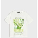 Sinsay Pamučna majica s kolorističkim printom | shoptok.hr