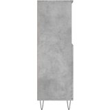  Visoka komoda siva betona 60x36x110 cm od konstruiranog drva | Shoptok.si
